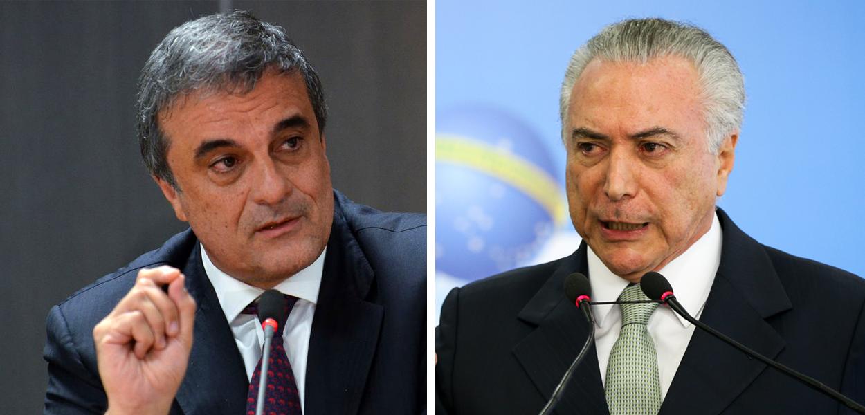 José Eduardo Cardozo e Michel Temer