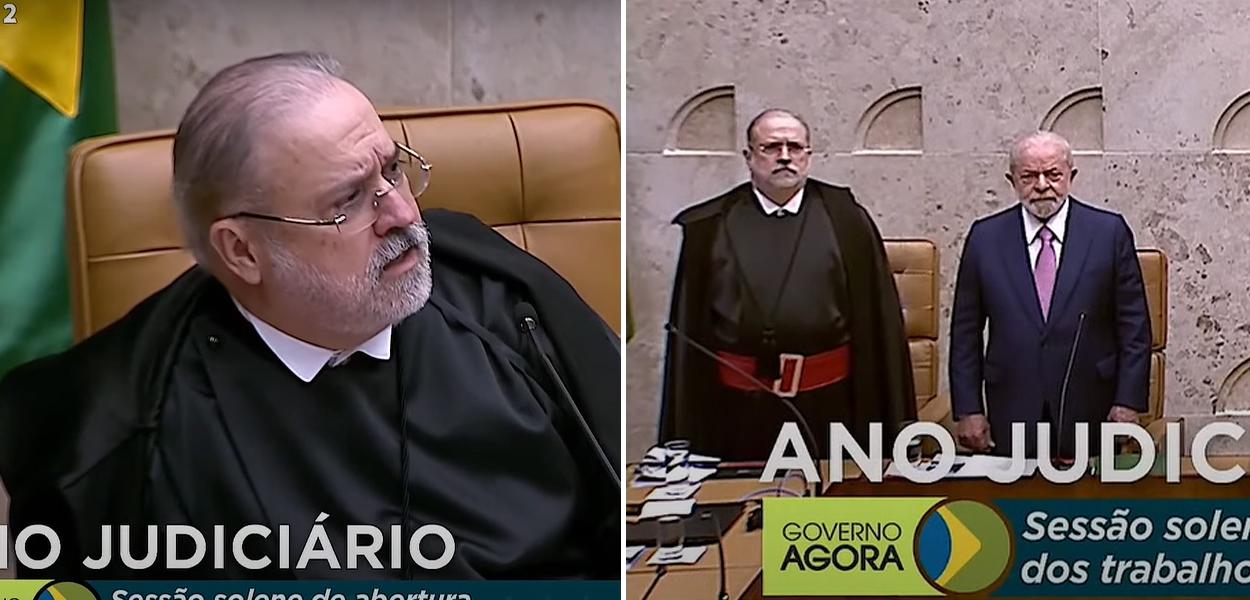 Augusto Aras e Lula