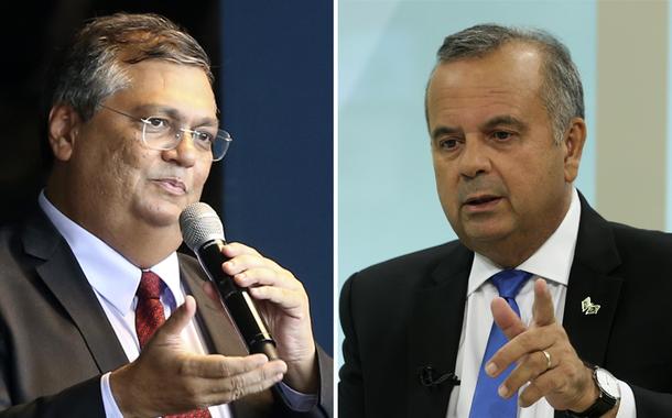 Flávio Dino e Rogério Marinho