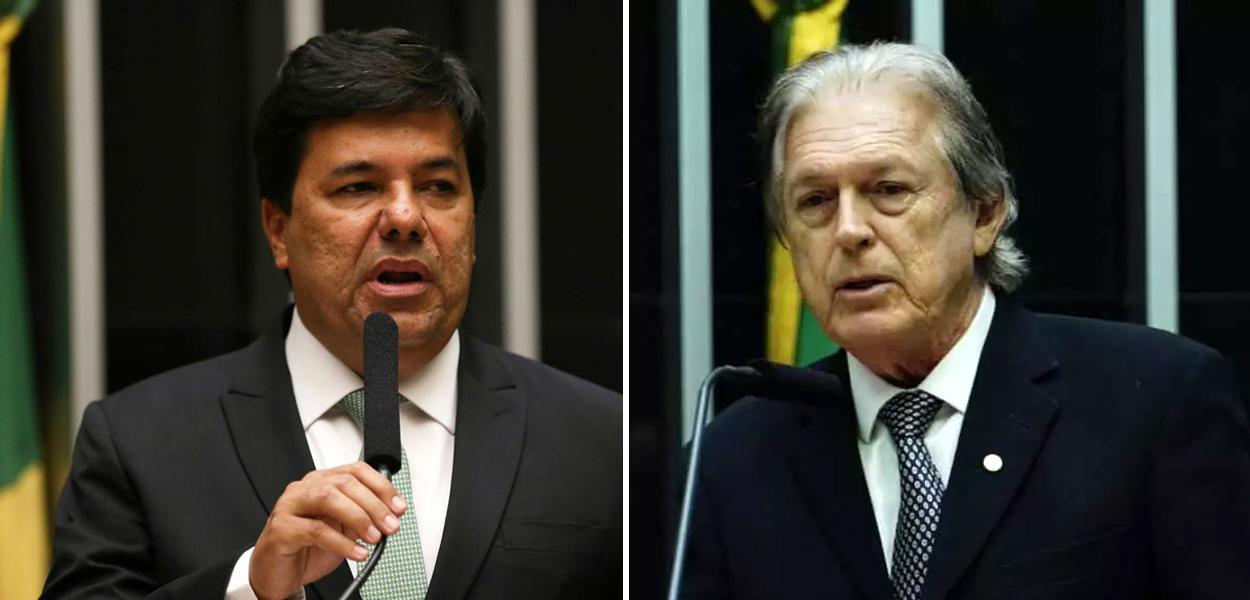 Deputados Mendonça Filho e Luciano Bivar