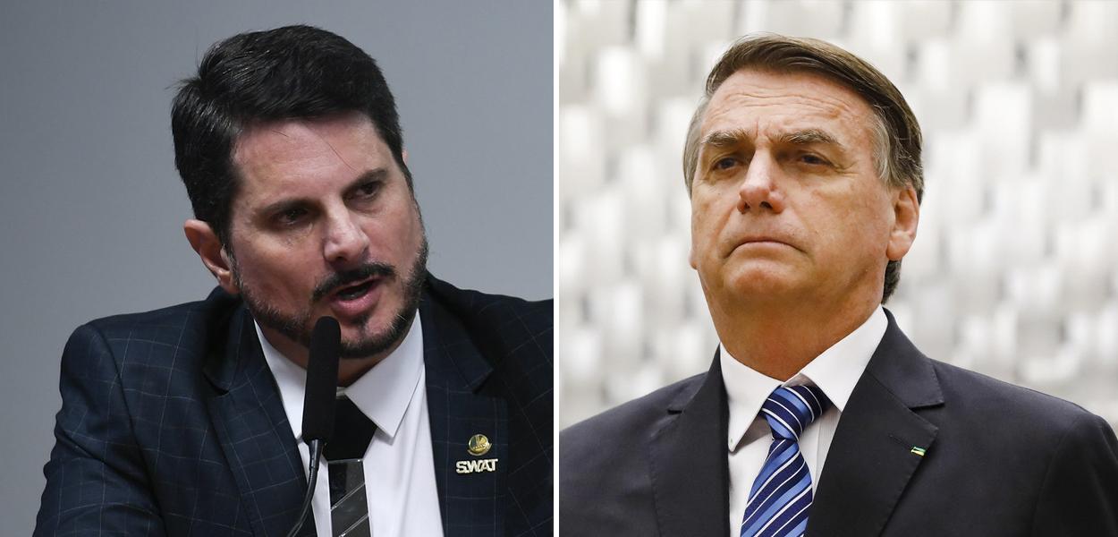 Marcos do Val e Jair Bolsonaro