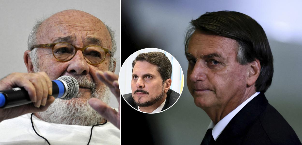 Ricardo Kotscho, Marcos do Val e Jair Bolsonaro