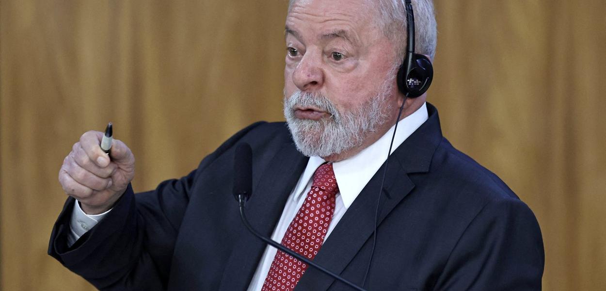 O presidente Luiz Inácio Lula da Silva (PT)