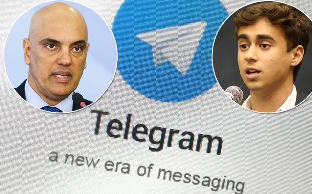 Telegram insiste em pedir que Moraes reconsidere decisão de banir Nikolas