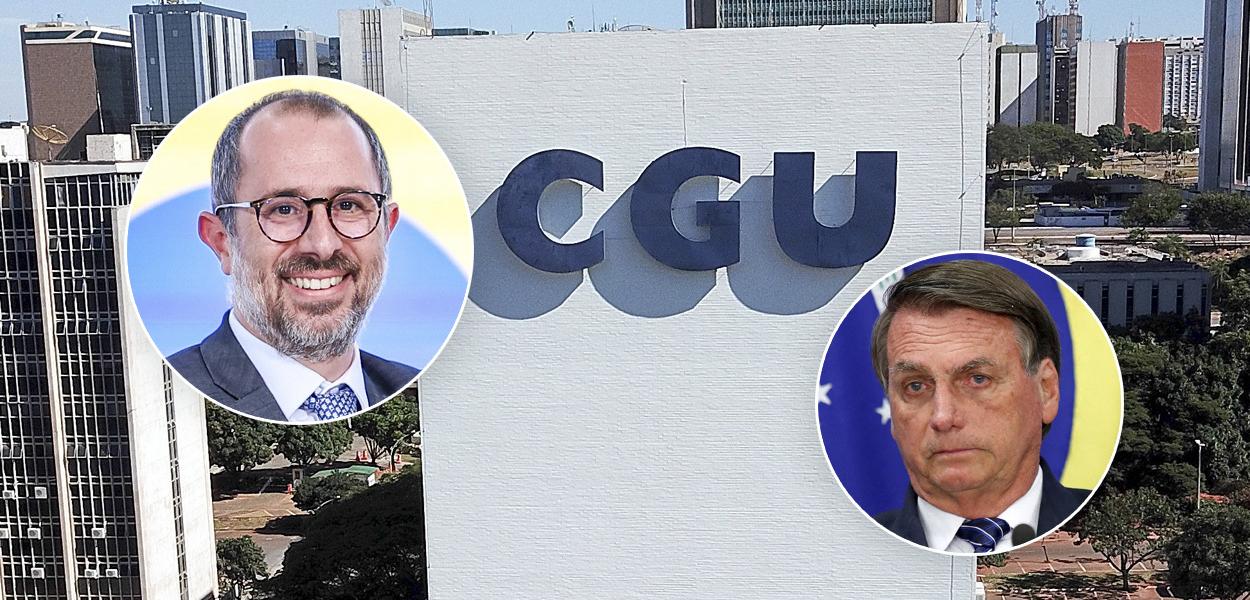 Vinícius de Carvalho e Jair Bolsonaro