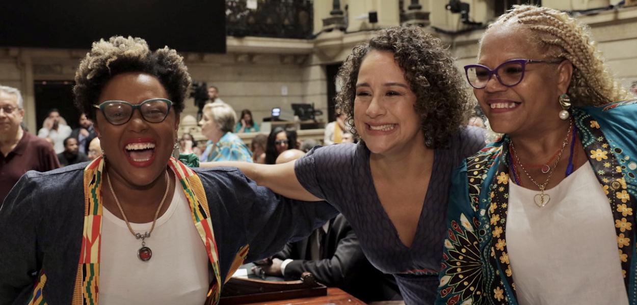 PSOL tem a maior bancada feminina da legislatura carioca, seguida do PT com Tainá de Paula e Luciana Novaes