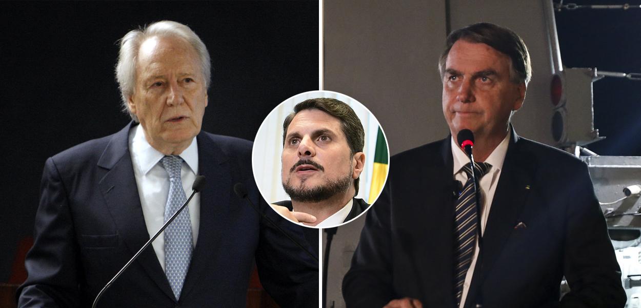 Ricardo Lewandowski, Marcos do Val e Jair Bolsonaro