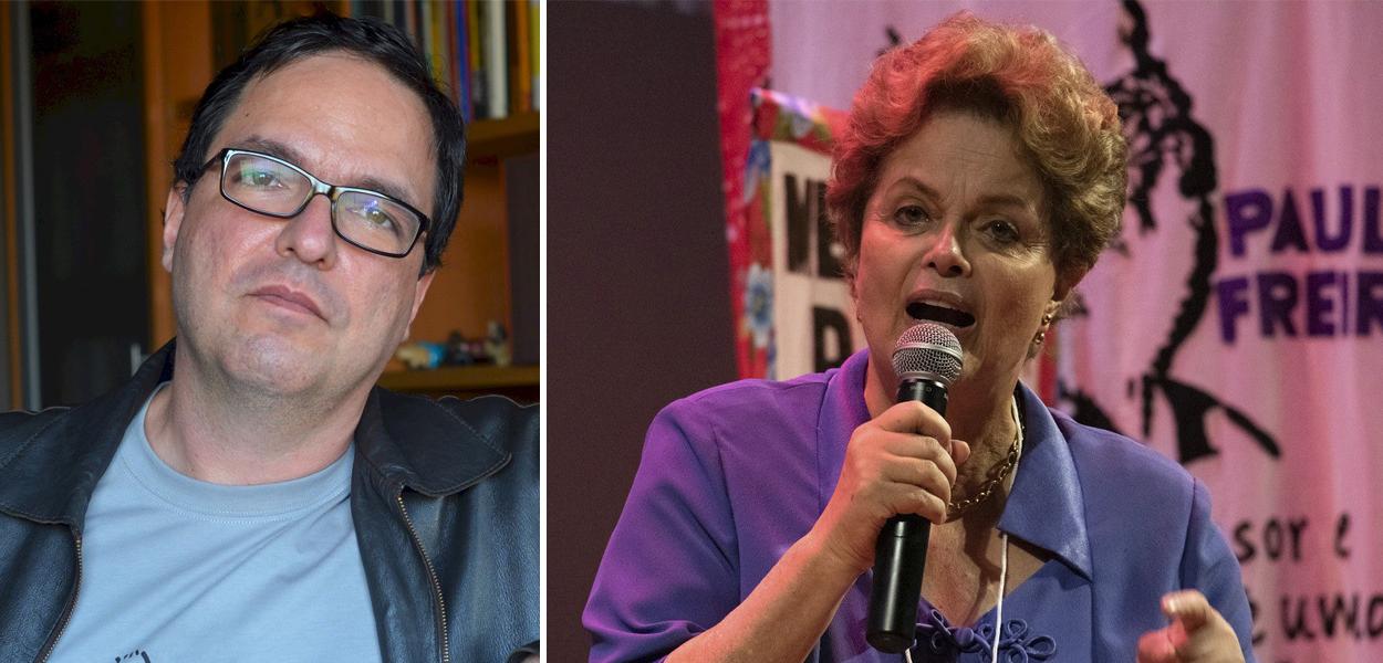 Luís Felipe Miguel e Dilma Rousseff