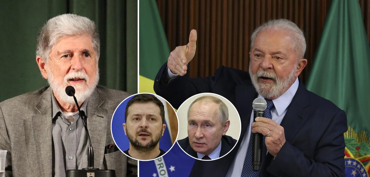 Celso Amorim, Lula, Putin e Zelensky