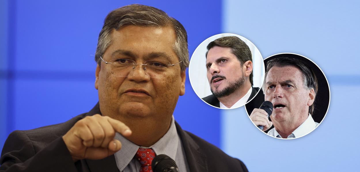Flávio Dino, Marcos Do Val e Jair Bolsonaro