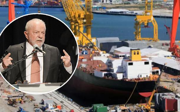 Presidente Lula e indústria naval