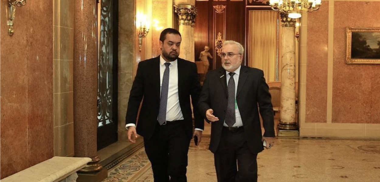 Jean Paul Prates e Cláudio Castro (Foto: Instagram Jean Paul Prates) Jean Paul Prates e Cláudio Castro