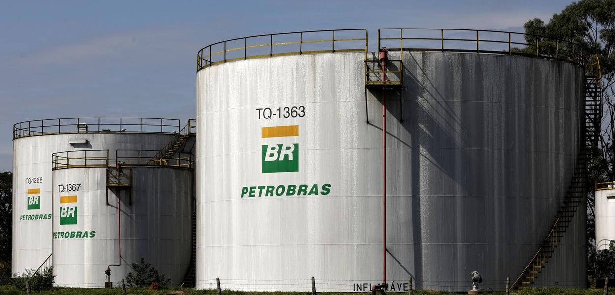 Tanque da Petrobras em Paulínia