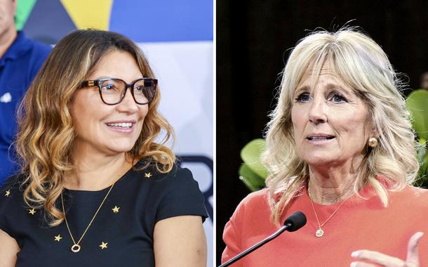 Janja e Jill Biden
