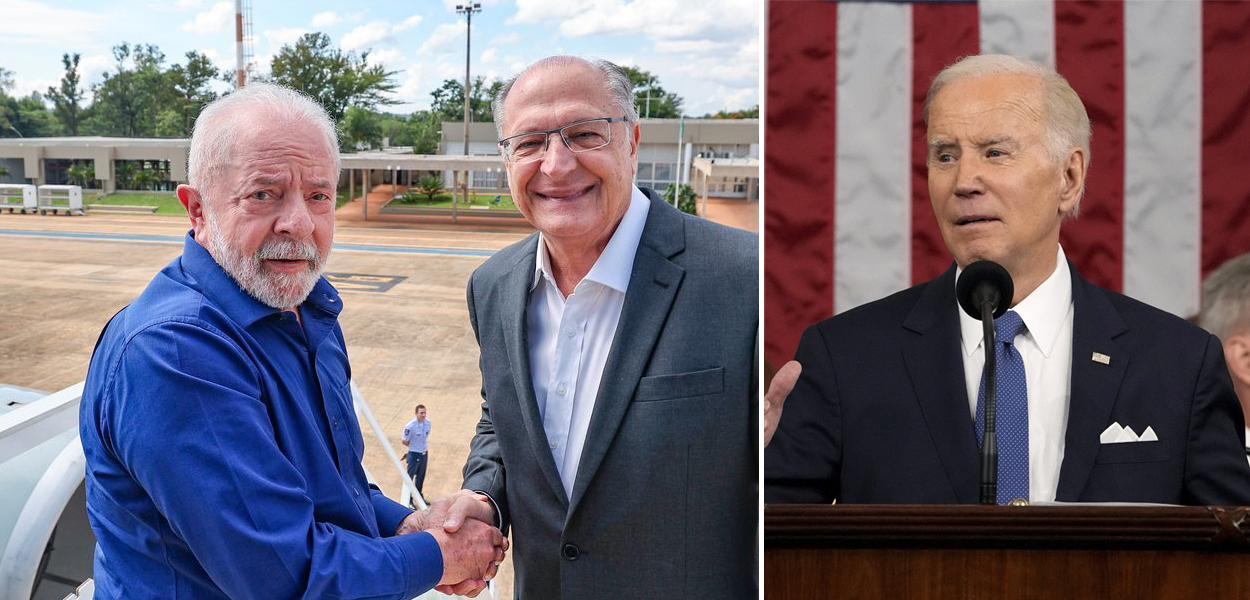 Lula, Geraldo Alckmin e Joe Biden