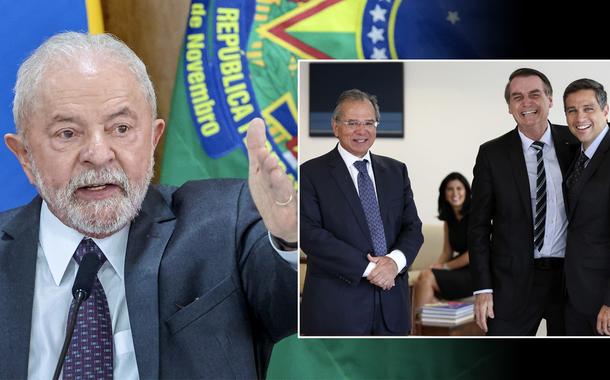 Lula, Paulo Guedes, Jair Bolsonaro e Roberto Campos Neto