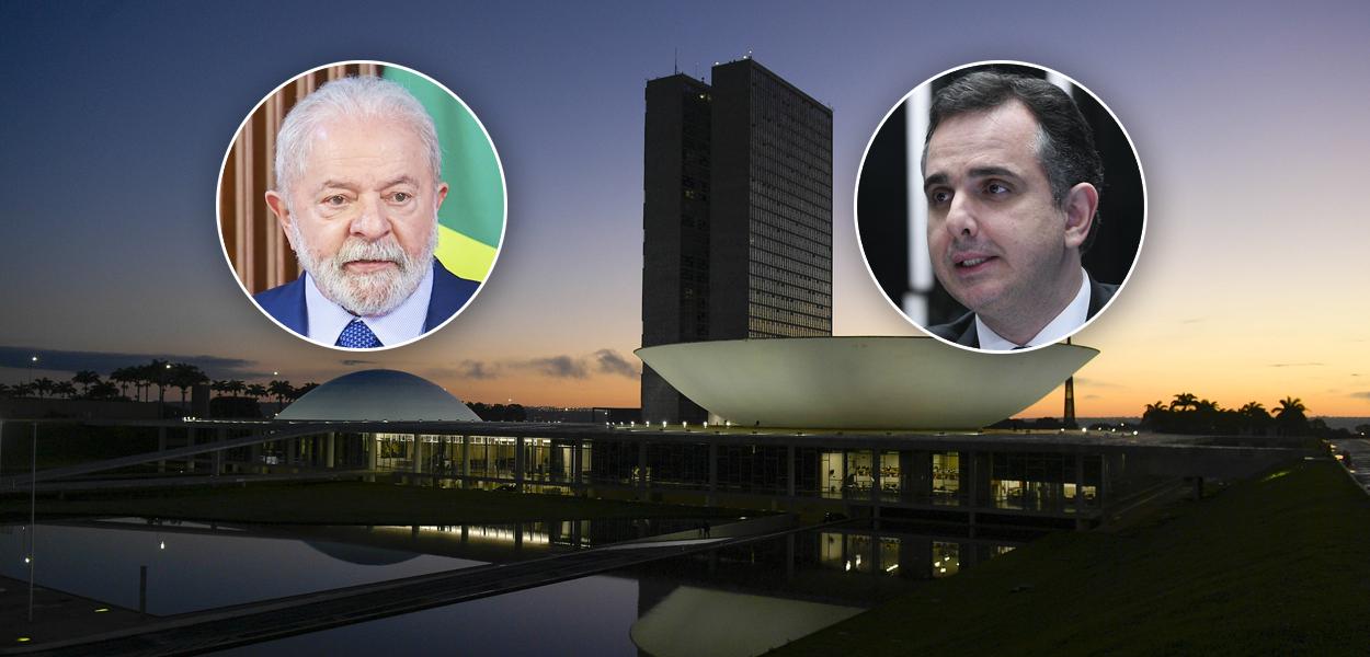 Lula e Rodrigo Pacheco