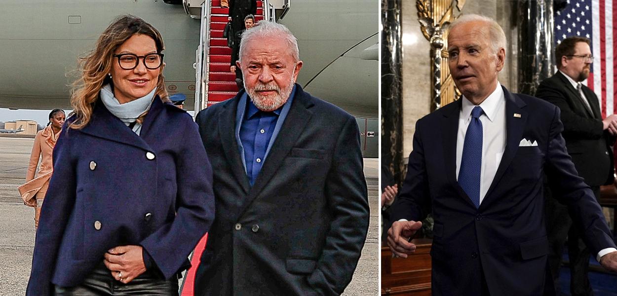 Janja, Lula e Joe Biden