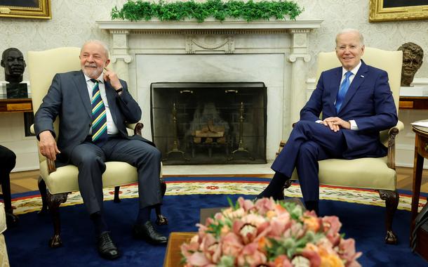 Lula e Biden na Casa Branca. 10/02/2023