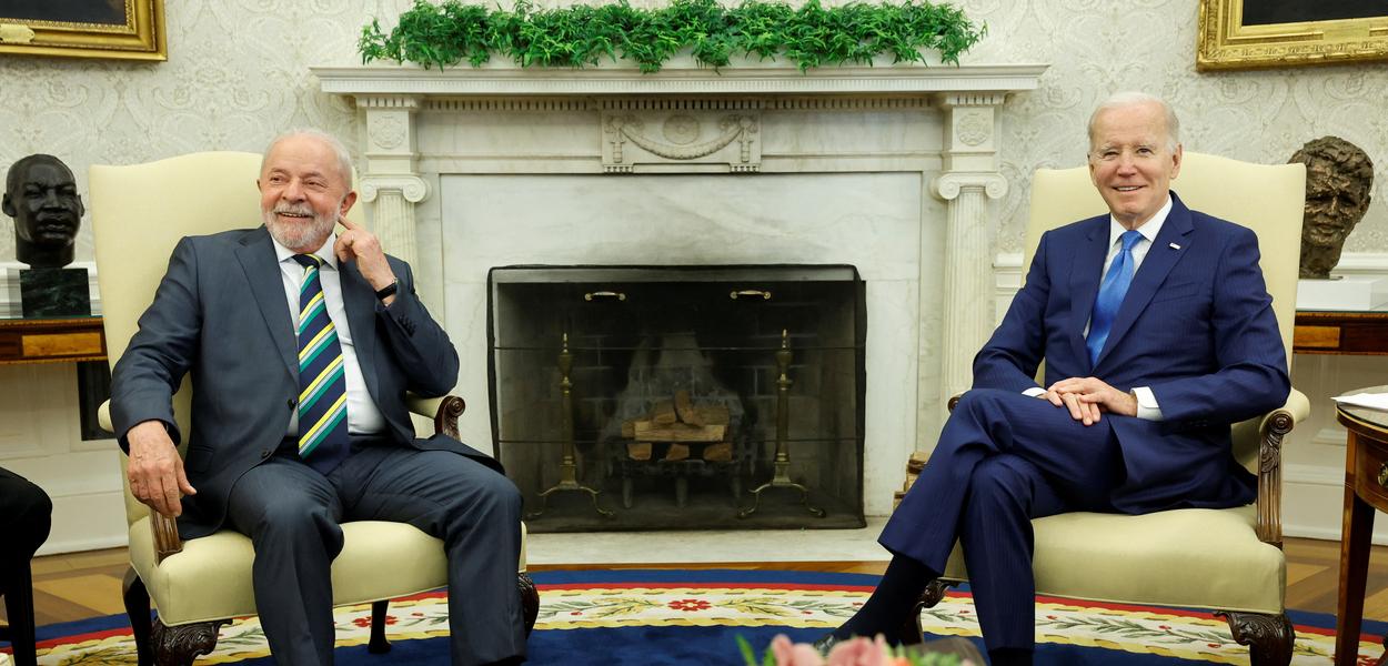 Lula e Biden na Casa Branca. 10/02/2023