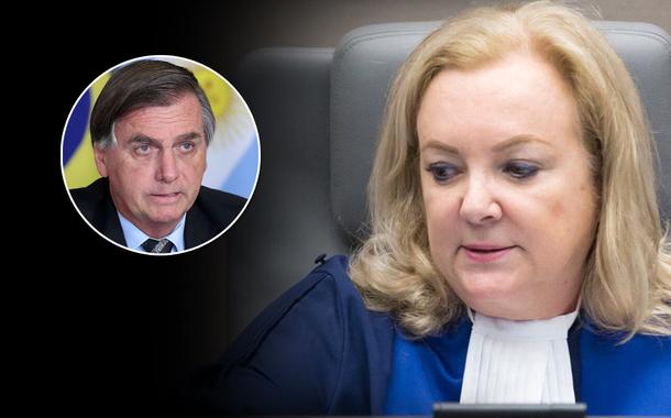 A jurista Sylvia Steiner e Bolsonaro