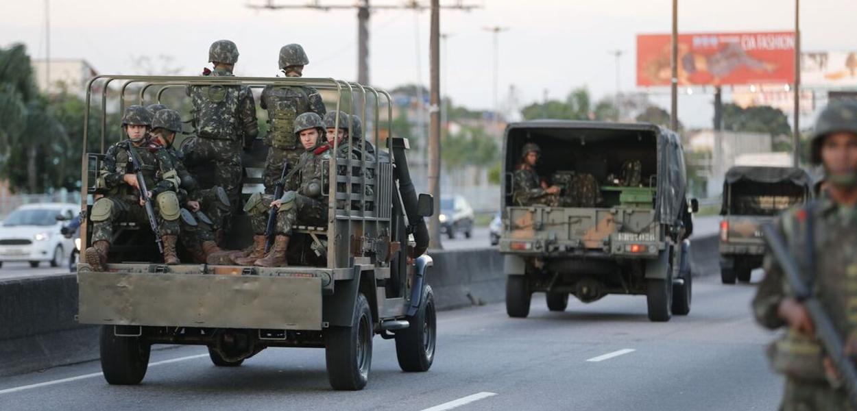 Militares em Operação de GLO