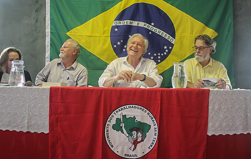 Ministro do Supremo Tribunal Federal participa de seminário do MST, em Guararema, SP