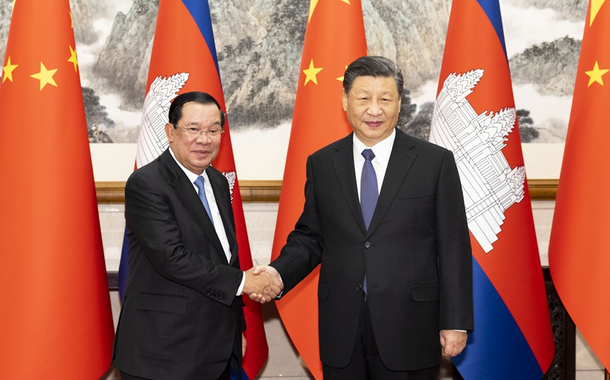 Hun Sen e Xi Jinping