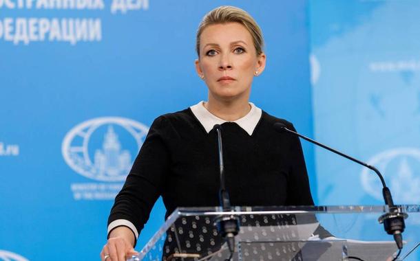 Maria Zakharova, porta-voz da chancelaria russa