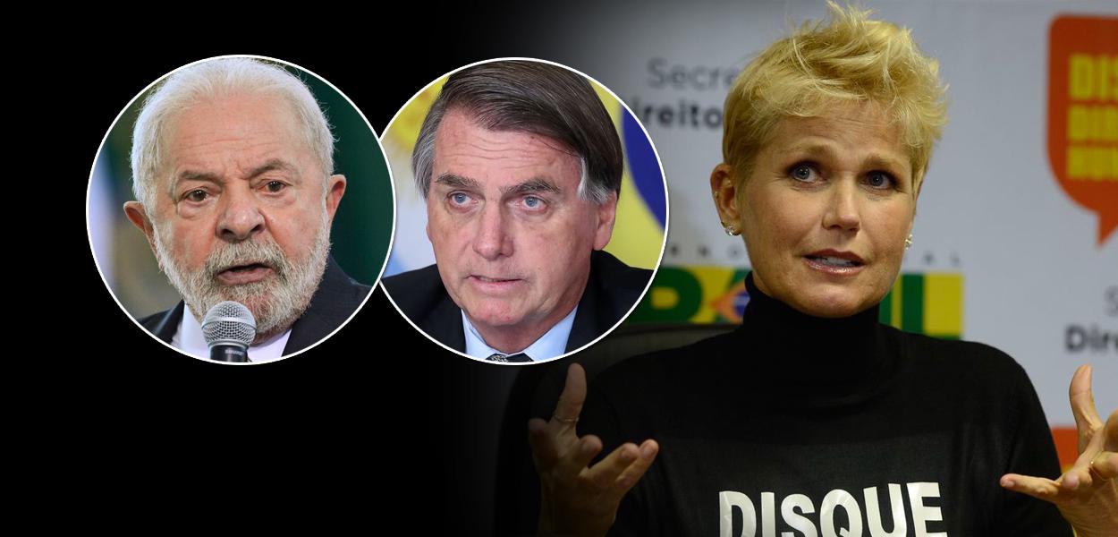 Lula, Jair Bolsonaro e Xuxa