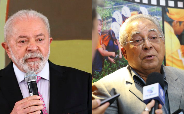 Lula e Amazonino Mendes