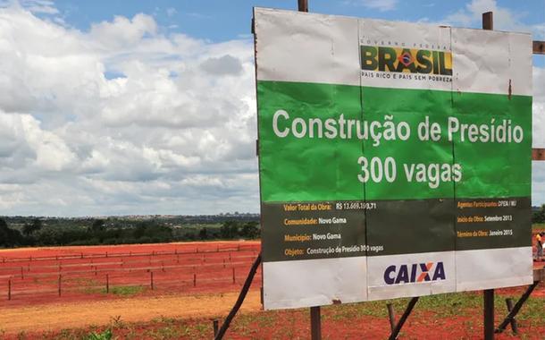 Obra de construção de presídio em Novo Gama (GO)