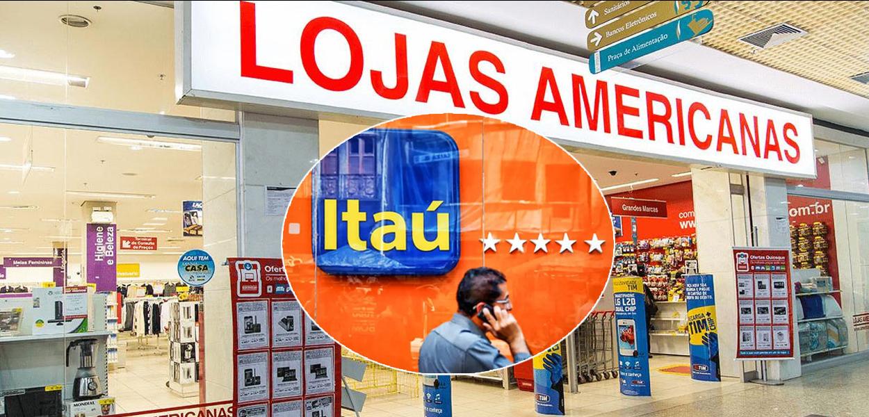 Loja Americanas e Itaú