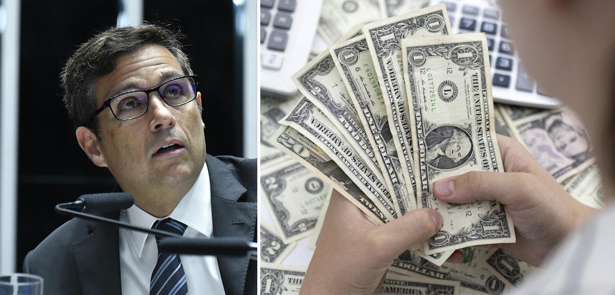 Roberto Campos Neto e dólar