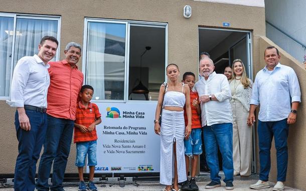 Lula entrega unidade do Minha Casa, Minha Vida
