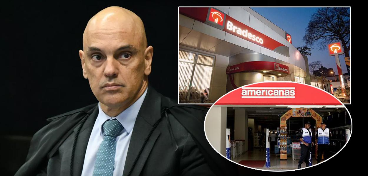 Alexandre de Moraes, Bradesco e Americanas