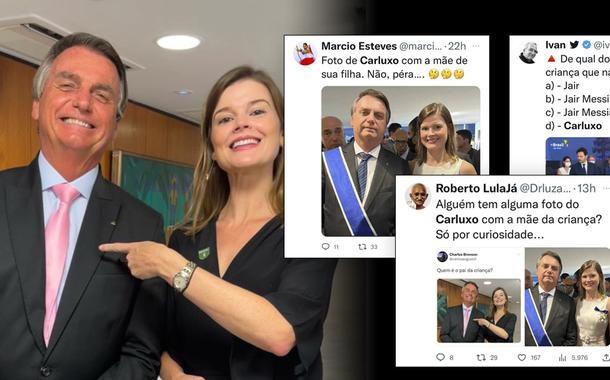 Jair Bolsonaro e Martha Seillier