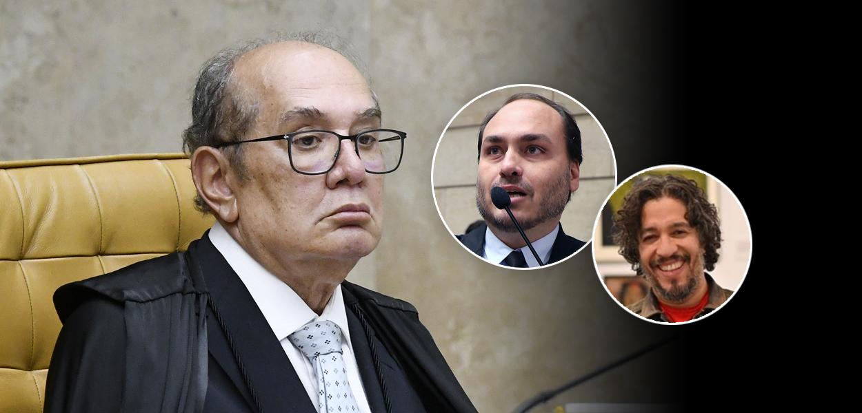 Gilmar Mendes, Carlos Bolsonaro e Jean Wyllys