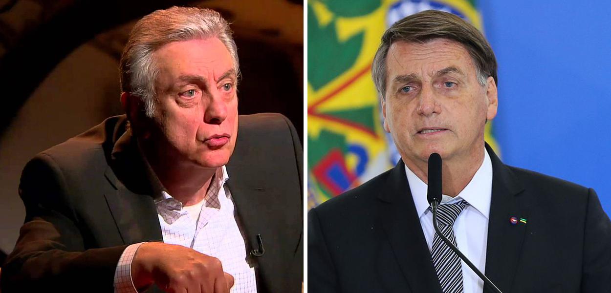 Wálter Maierovitch e Jair Bolsonaro