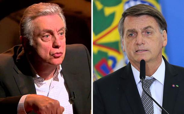 Wálter Maierovitch e Jair Bolsonaro