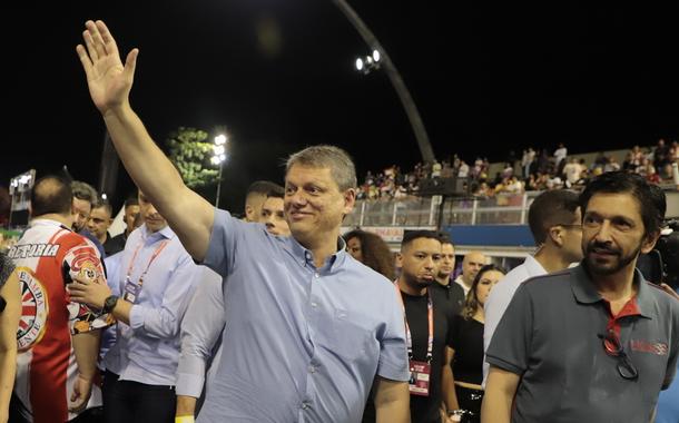 Tarcísio de Freitas e Ricardo Nunes