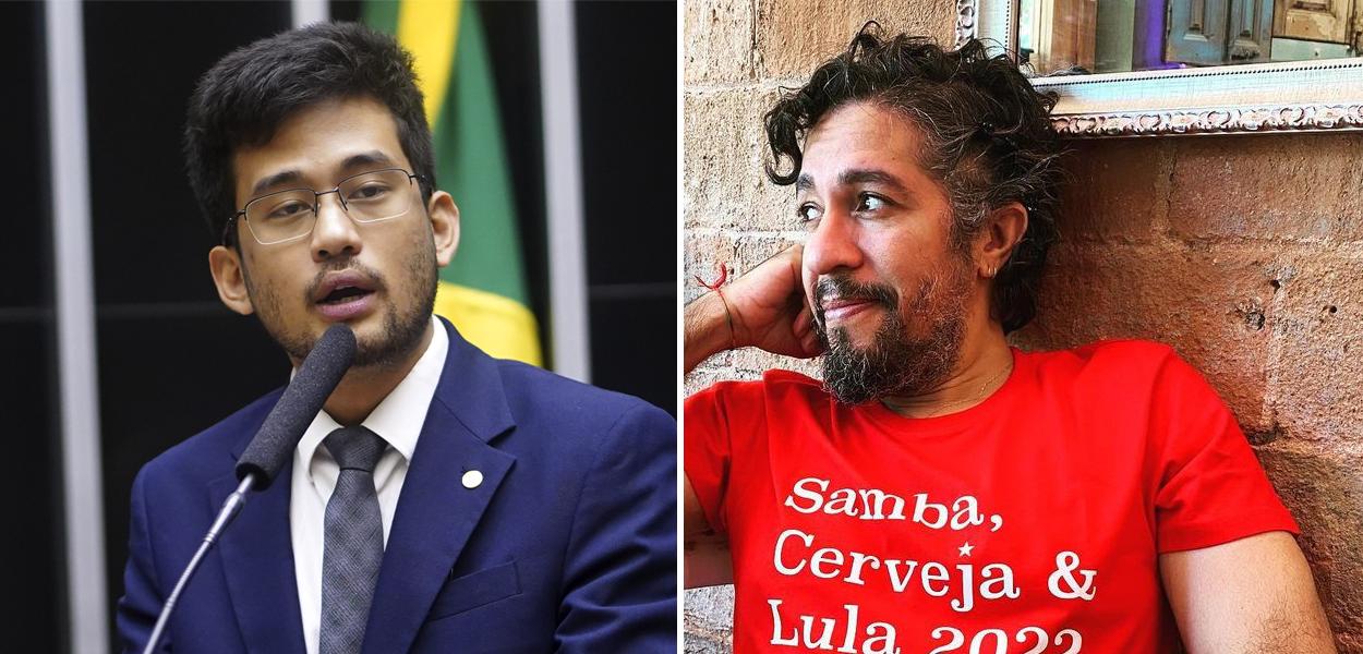 Kim Kataguiri e Jean Wyllys