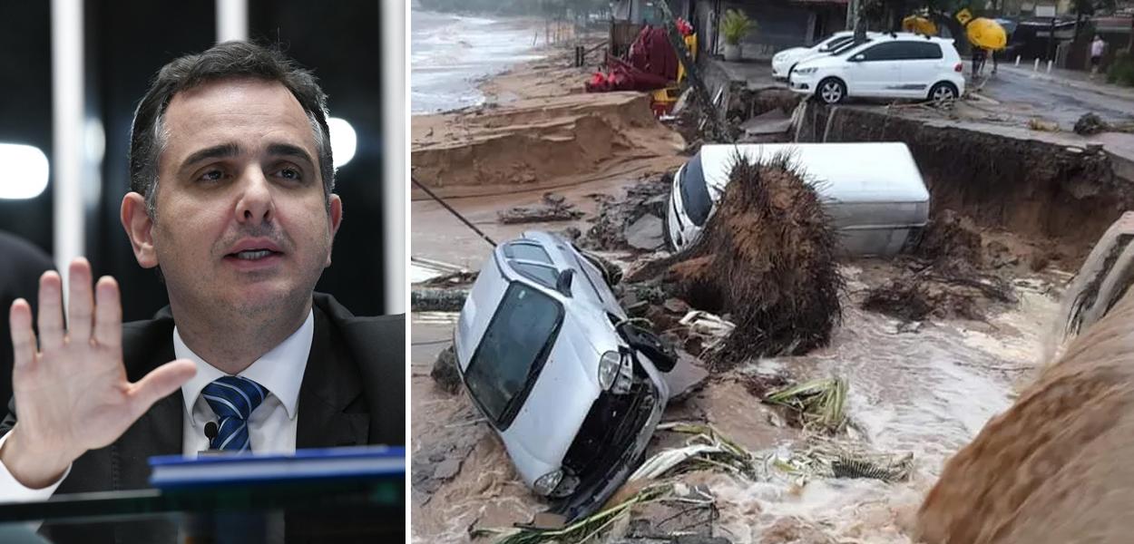 Rodrigo Pacheco | Região Sul de Ilhabela entra em estado de atenção