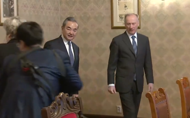 Wang Yi e Nikolai Patrushev