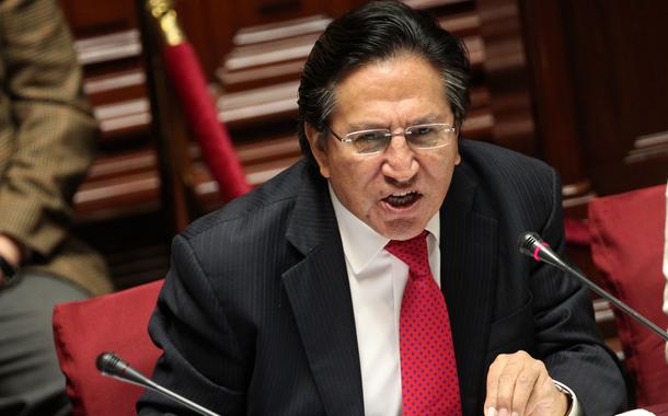 O ex-presidente do Peru Alejandro Toledo
