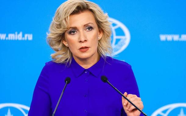 Maria Zakharova, porta-voz da chancelaria russa