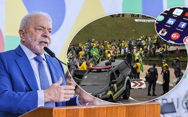 Lula | Golpistas invadem prédios públicos na praça dos Três Poderes