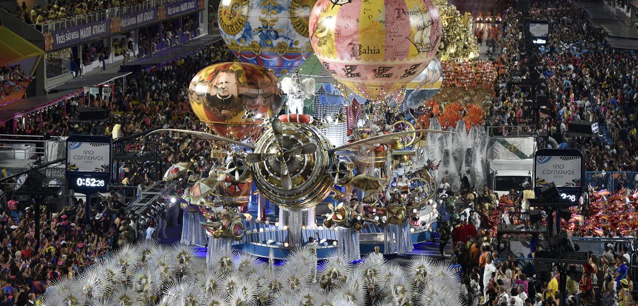 Desfile da Imperatriz Leopoldinense no carnaval do Rio