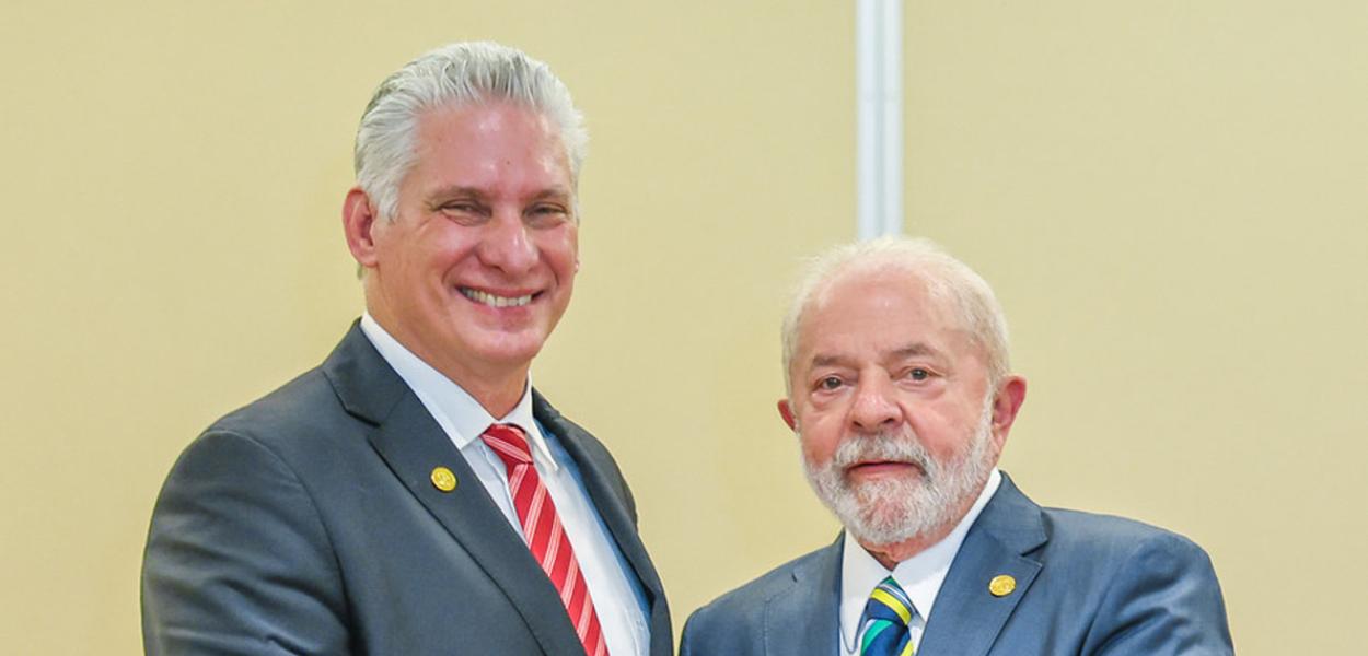 Díaz-Canel e Lula