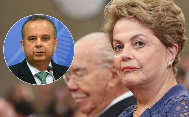 Rogério Marinho e Dilma Rousseff